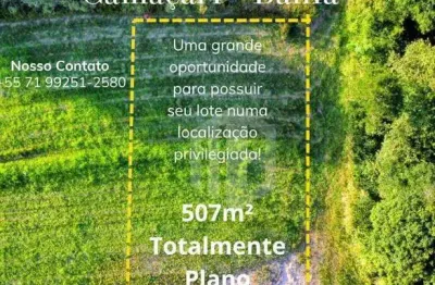 Terreno exclusivo em alphaville litoral norte 3 – 507m², plano, de esquina e vizinho à reserva