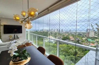 Apartamento à venda no platno greenville com vista mar e 3 quartos decorado
