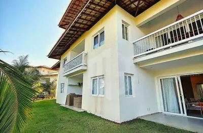 Apartamento à venda no village dos ipês em praia do forte – 3 quartos, de frente para lagoa