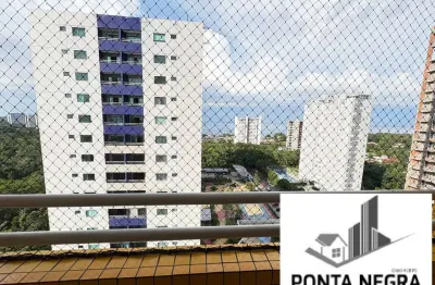 Ilhas gregas, 52m2, semi mobiliado (armarios e ar), ponta negra
