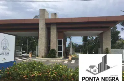 Quinta das marinas, lote de 250 m²  - ponta negra - manaus/am