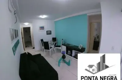 Turim com 2 dormitórios para alugar, 60 m² - ponta negra - manaus/am