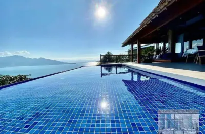 Casa com 9 dormitórios à venda, 910 m² por r$ 10.000.000,00 - urubu - ilhabela/sp