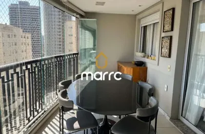 Apartamento campo belo 144m 3 suítes e 2 vagas de garag