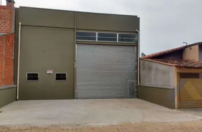 Galpão para locação em salto, jardim maria josé, 2 banheiros, 3 vagas