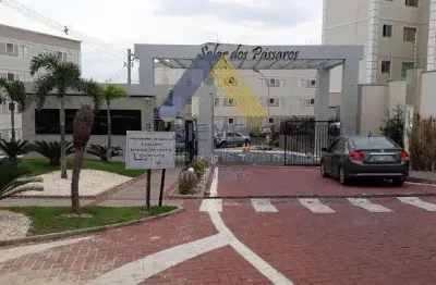 Apartamento para locação em salto, solar dos pássaros, 2 dormitórios, 1 banheiro, 1 vaga