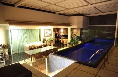 Imóvel de luxo em montes claros-mg: cobertura com 4 quartos, 3 suítes, 4 salas e 456m² no jardim são luiz. venha conferir!
