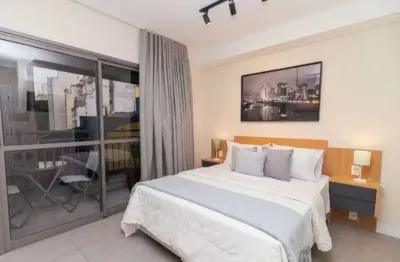 Apartamento tipo para venda em república com 1 quarto, 24m²