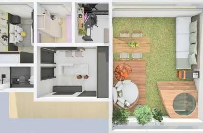 Cobertura para venda em vila guedes com 2 quartos, 63m²