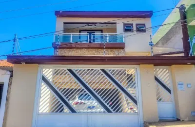Sobrado para venda em jardim vista linda com 3 quartos, sendo 1 suíte, 179m²
