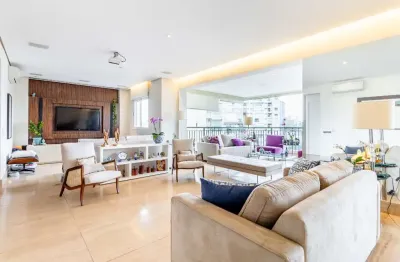 Apartamento garden para venda em vila gertrudes com 3 quartos, sendo 3 suítes, 205m²