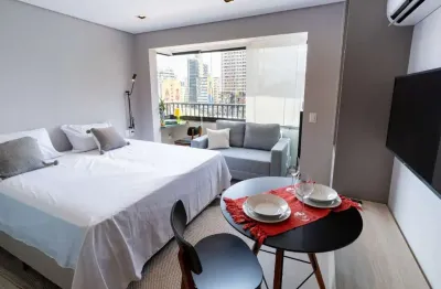 Studio para venda e locação em pinheiros com 1 quarto, sendo 1 suíte, 25m²