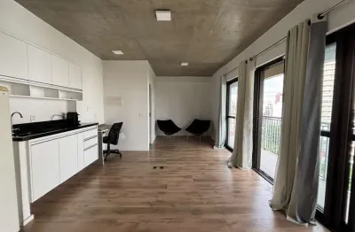 Studio para locação em república com 1 quarto, sendo 1 suíte, 44m²