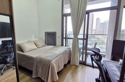 Apartamento para venda em brooklin com 1 quarto, sendo 1 suíte , 25m²