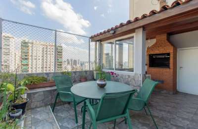 Cobertura para venda em Campo Belo com 4 quartos, sendo 1 suíte , 195m²