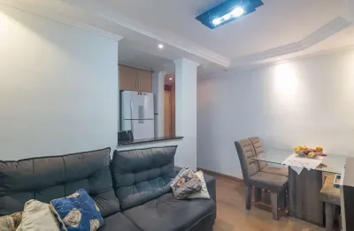 Apartamento tipo para venda em taboão com 2 quartos, sendo 1 suíte, 54m²