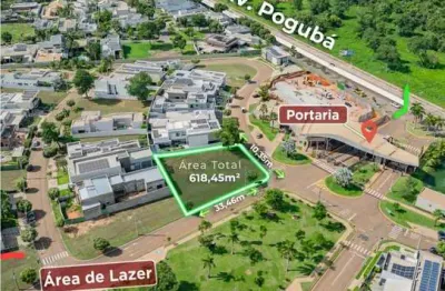 Lote em condomínio para venda em condomínio do bosque ii, 618m²