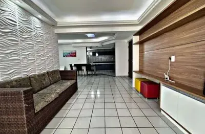 Apartamento tipo para venda em camboinha com 3 quartos, sendo 2 suítes, 130m²