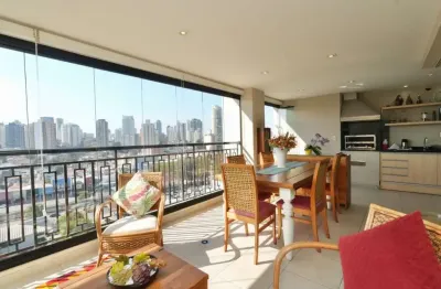 Apartamento tipo para venda em bosque da saúde com 3 quartos, sendo 3 suítes, 140m²