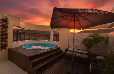 Cobertura para venda em freguesia (jacarepaguá) com 4 quartos, sendo 2 suítes, 208m²