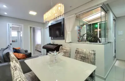 Apartamento tipo para venda em vila marina com 2 quartos, 45m²