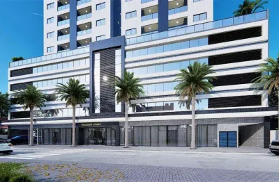 Apartamento para venda em centro com 2 quartos, sendo 2 suítes , 80m²