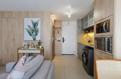 Apartamento para venda em vila pompéia com 1 quarto, sendo 1 suíte , 40m²