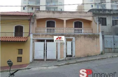 Sobrado de 150m², com 3 dorm., 1 suíte, 2 banheiros, cozinha, sala 3 ambientes, 2 vagas, edícula - v. invernada/sp