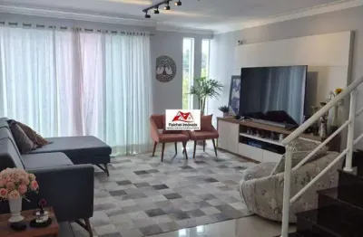 Lindo sobrado com 164 m², 3 dorms., sendo 1 suíte com móveis planejados, jardim de inverno, área gourmet, 4 vagas por 1.500.000,00 - v. libanesa/sp