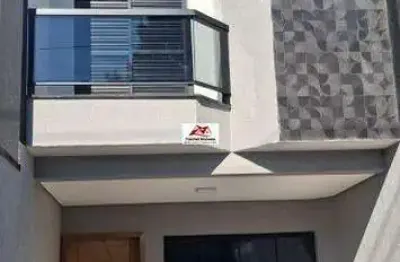 Sobrado novo com 2 suítes, sala 2 ambientes, lavabo, quintal 2 vagas por 575.000,00, próximo a estação oratório e ama/ubs do jd. independência/sp