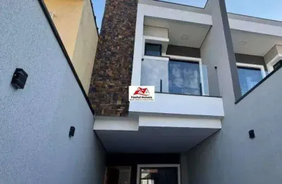 Lindo sobrado de 92m² com 3 dorm., 1 suite, churrasqueira, varanda e 2 vagas por 850.000,00 - v. carrão/sp