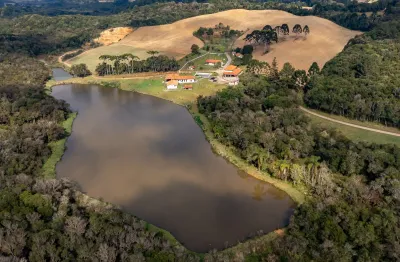 Belíssimo sítio com lago 18.000 m² entre são josé pinhais/pr (colônia marcelino) e fazenda rio grande (metade do preço)