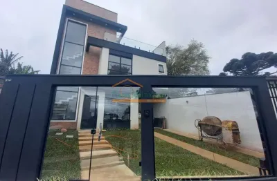 Casa com 3 quartos à venda na rua joão batista casagrande, 140, santa felicidade, curitiba, 178 m2 por r$ 1.150.000