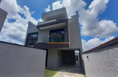 Casa com 3 quartos à venda na rua frederico trevisan, 110, santa felicidade, curitiba, 183 m2 por r$ 1.421.990