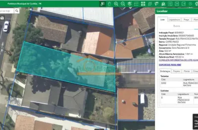 Terreno à venda na rua francisco raitani, 6077, capão raso, curitiba, 522 m2 por r$ 1.450.000