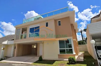 Casa em condomínio fechado com 3 quartos à venda na Rua Antônio Turíbio Teixeira Braga, Butiatuvinha, Curitiba por R$ 1.850.000