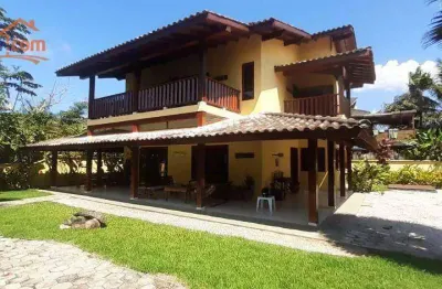 Casa com 5 dormitórios à venda, 200 m² por r$ 5.000.000,00 - itamambuca - ubatuba/sp