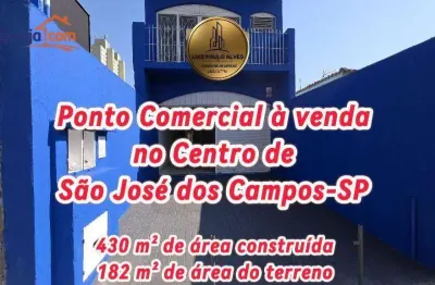 Ponto, 430 m² - venda por r$ 2.000.000,00 ou aluguel por r$ 12.000,00/mês - centro - são josé dos campos/sp