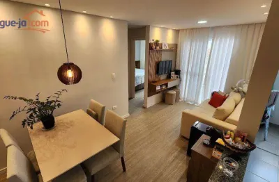 Apartamento com 2 dormitórios, 48 m² - venda por r$ 300.000,00 ou aluguel por r$ 2.241,80/mês - terra brasilis - são josé dos campos/sp