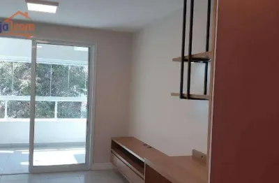 Apartamento com 1 dormitório para alugar, 52 m² por r$ 4.062,00/mês - jardim aquarius - são josé dos campos/sp