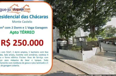 Apartamento à venda no monte castelo - são josé dos campos/sp com 52 m²