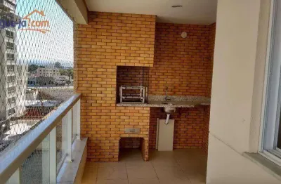 Apartamento com 3 dormitórios para alugar, 82 m² por R$ 5.160,00/mês - Parque Residencial Aquarius - São José dos Campos/SP