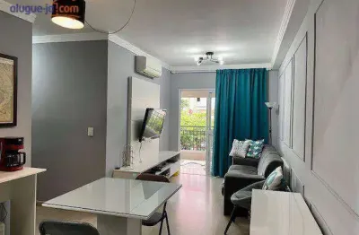 Apartamento com 2 dormitórios para alugar, 72 m² por r$ 4.961,00/mês - vila adyana - são josé dos campos/sp