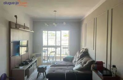 Apartamento com 3 dormitórios à venda, 88 m² por r$ 455.000 - parque santo antônio - jacareí/sp