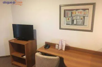 Flat com 1 dormitório para alugar, 36 m² por r$ 3.060,00/mês - jardim são dimas - são josé dos campos/sp