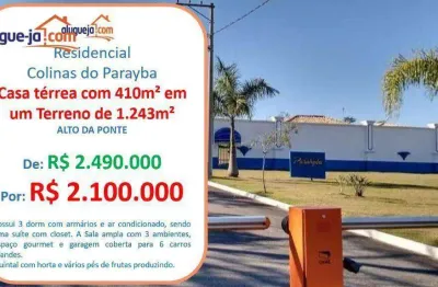 Casa com 3 dormitórios à venda, 410 m² por r$ 2.490.000,00 - alto da ponte - são josé dos campos/sp