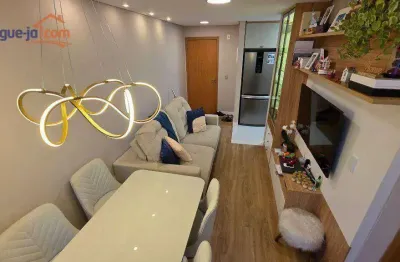 Apartamento com 2 dormitórios para alugar, 45 m² por r$ 3.204,18/mês - jardim sul - são josé dos campos/sp