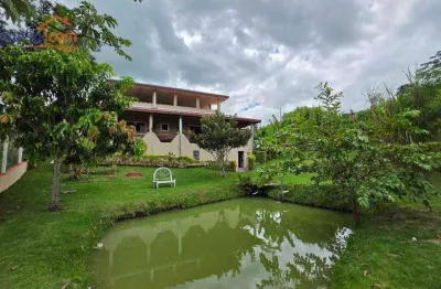 Chácara escriturada com 3 dormitórios à venda, 1100 m² por r$ 750.000 - marambaia - caçapava/sp