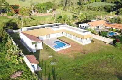 Chácara com 3 dormitórios à venda, 5000 m² por r$ 1.100.000,00 - região fazenda butá - caçapava/sp