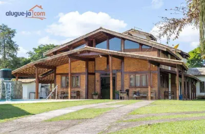 Chácara com 4 dormitórios, 1900 m² - venda por r$ 2.650.000 ou aluguel por r$ 10.800/mês - almeida prado - igaratá/sp